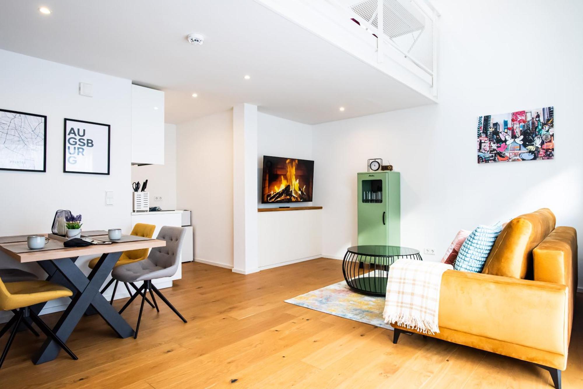 Loftartige Wohnung In Augsburg-Pfersee Exteriér fotografie